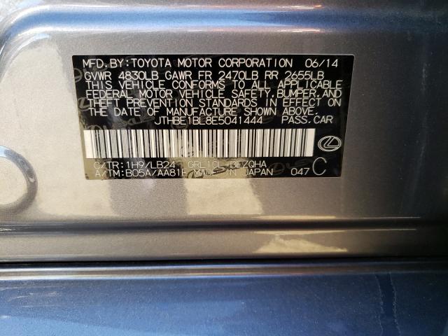 2014 LEXUS GS 350 JTHBE1BL8E5041444