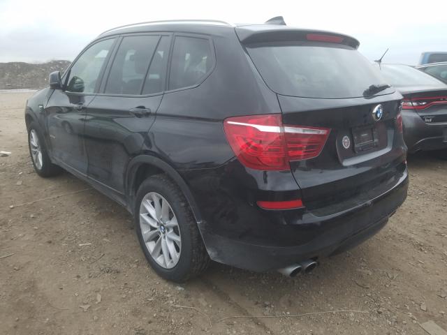 2016 BMW X3 XDRIVE2 5UXWX9C57G0D94528