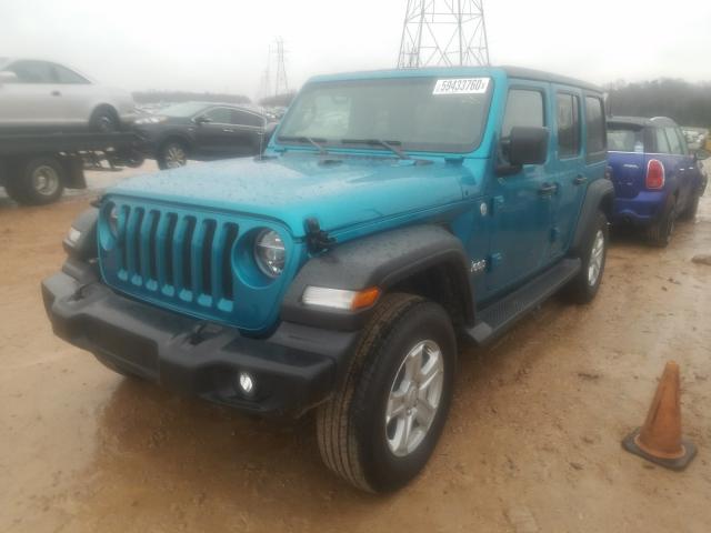 2020 JEEP WRANGLER 1C4HJXDN8LW149398