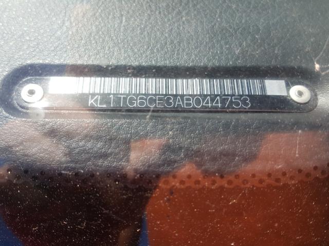 2010 CHEVROLET AVEO LT KL1TG6CE3AB044753