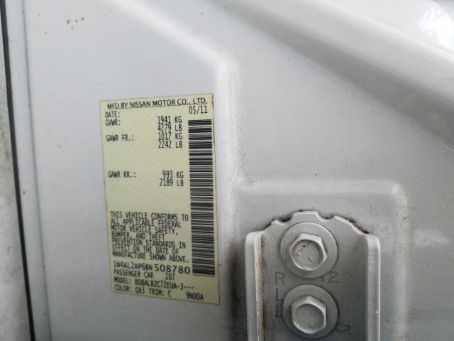 2011 NISSAN ALTIMA BAS 1N4AL2AP6BN508780