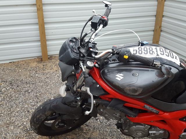 2014 SUZUKI SV650 JS1VP55A9E2100104
