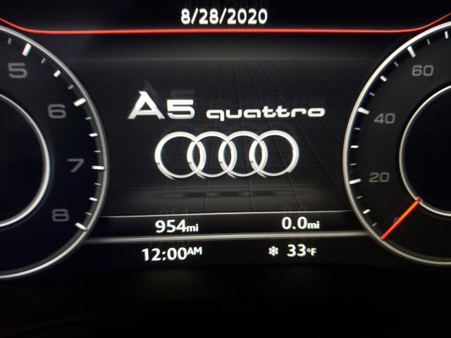 2019 AUDI A5 PREMIUM WAUTNAF58KA061128