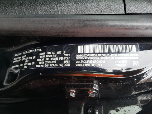 2018 JEEP RENEGADE L ZACCJABB0JPG85045