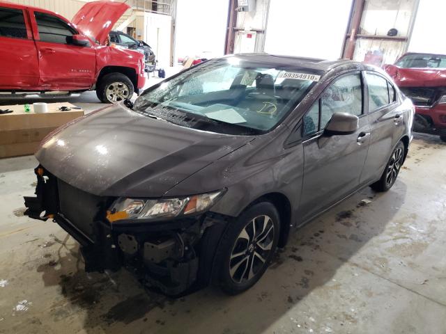 2013 HONDA CIVIC EXL 19XFB2F96DE079760