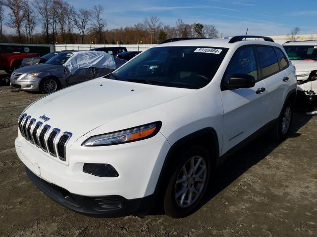 2016 JEEP CHEROKEE S 1C4PJLAB6GW319911