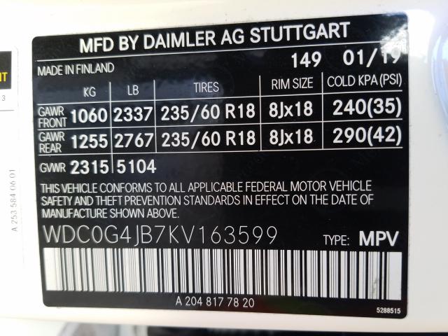 Фото: WDC0G4JB7KV163599 - 10
