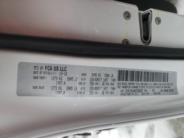 2019 JEEP CHEROKEE L 1C4PJMCX0KD355676