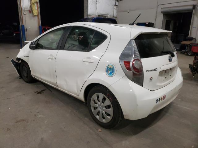 2013 TOYOTA PRIUS C JTDKDTB34D1539081