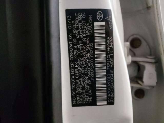 2013 TOYOTA SCION XD JTKKUPB40D1032722