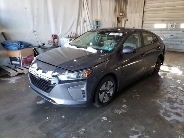 2017 HYUNDAI IONIQ BLUE KMHC65LC2HU024847