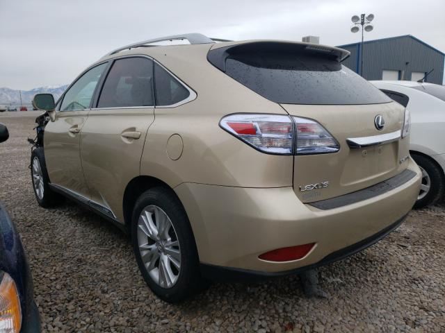 2010 LEXUS RX 450 JTJBC1BA1A2004749