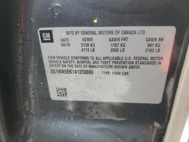 2010 CHEVROLET IMPALA LS 2G1WA5EK1A1230899