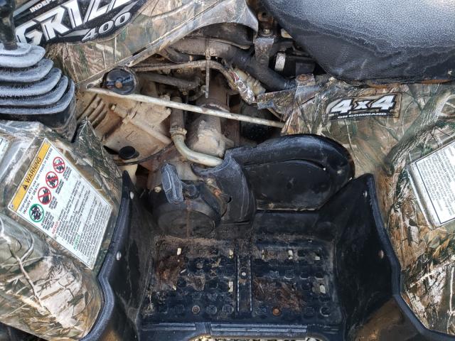 2008 YAMAHA YFM400 FWN 5Y4AH29Y28A000133