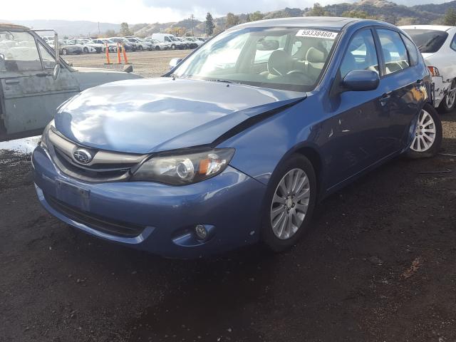 2010 SUBARU IMPREZA 2. JF1GH6B64AH809408