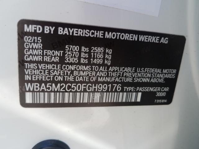 2015 BMW 535 IGT WBA5M2C50FGH99176