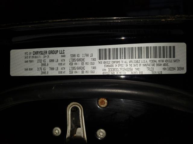 2015 RAM 3500 SLT 3C63R3DL7FG542250