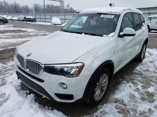 2017 BMW X3 XDRIVE2 5UXWX9C59H0T07078