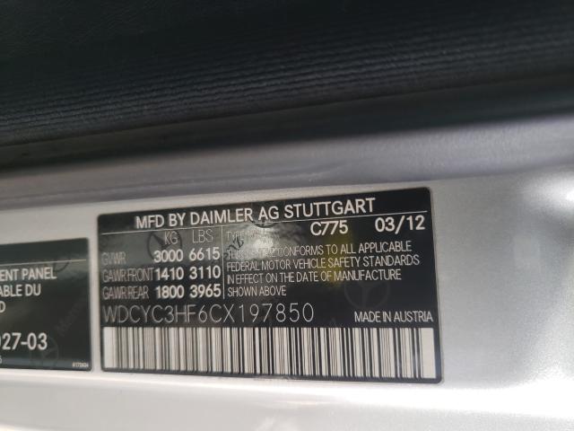 2012 MERCEDES-BENZ G 550 WDCYC3HF6CX197850