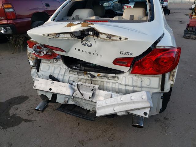 2011 INFINITI G25 JN1DV6AR3BM450081