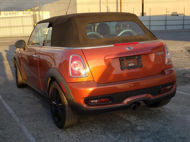 2012 MINI COOPER S WMWZP3C55CT249762