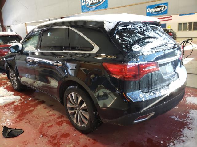 2015 ACURA MDX TECHNO 5FRYD4H45FB013017