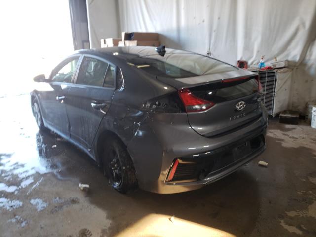 2017 HYUNDAI IONIQ BLUE KMHC65LC2HU024847