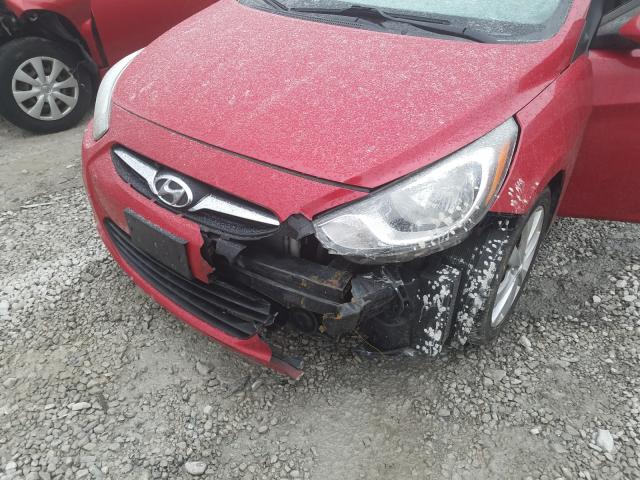 2012 HYUNDAI ACCENT GLS KMHCU5AEXCU026994