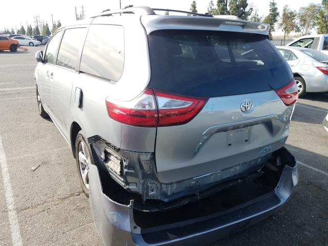 2017 TOYOTA SIENNA LE 5TDKZ3DCXHS887281