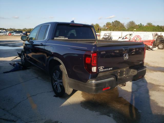 2017 HONDA RIDGELINE 5FPYK3F41HB016348