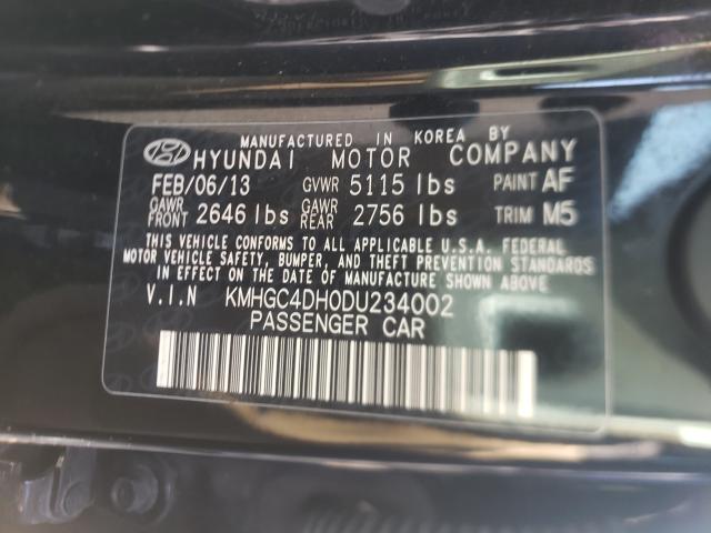 2013 HYUNDAI GENESIS 5. KMHGC4DH0DU234002