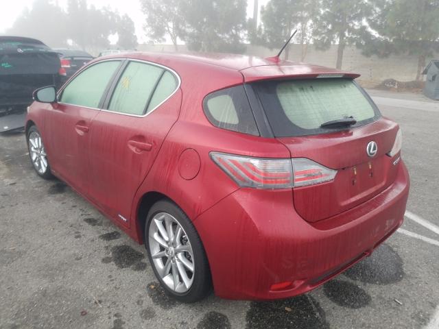2012 LEXUS CT 200 JTHKD5BH6C2091375