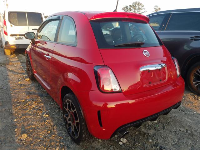2015 FIAT 500 SPORT 3C3CFFHH6FT527596
