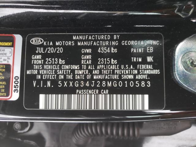 2021 KIA K5 EX 5XXG34J28MG010583