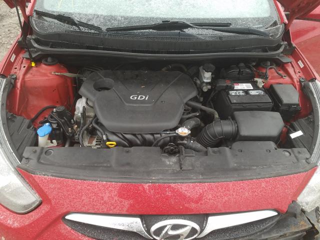 2012 HYUNDAI ACCENT GLS KMHCU5AEXCU026994
