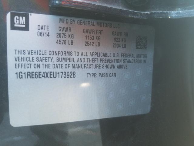 VIN 1G1RE6E4XEU173928 2014 Chevrolet Volt no.10