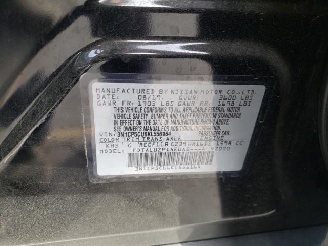 2019 NISSAN KICKS S - 3N1CP5CU6KL556164