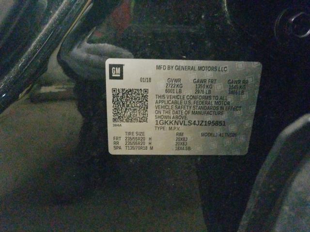 2018 GMC ACADIA ALL 1GKKNVLS4JZ195851