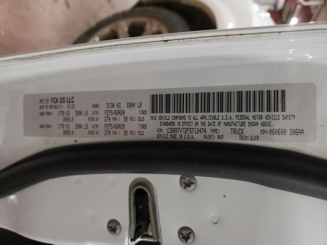 2015 RAM 1500 LARAM 1C6RR7VT2FS712474
