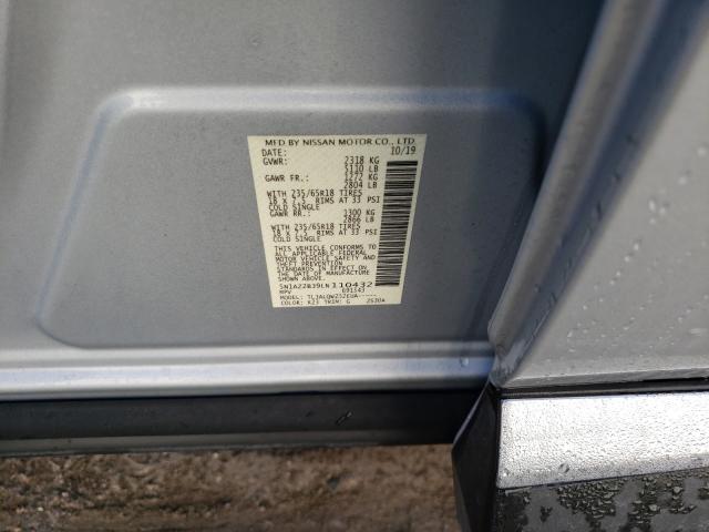 2020 NISSAN MURANO SV 5N1AZ2BJ9LN110432