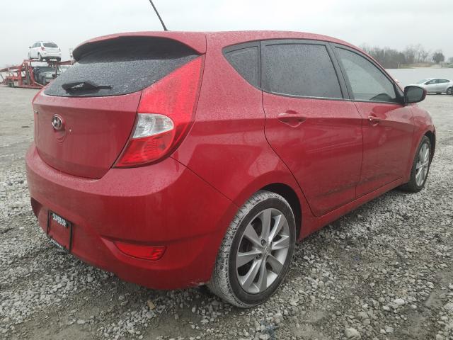 2012 HYUNDAI ACCENT GLS KMHCU5AEXCU026994