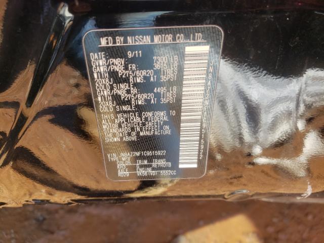 2012 INFINITI QX56 JN8AZ2NF1C9515922