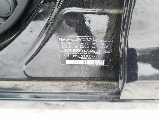 2016 HYUNDAI SONATA SE 5NPE24AF9GH302250