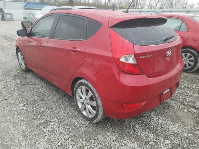 2012 HYUNDAI ACCENT GLS KMHCU5AEXCU026994
