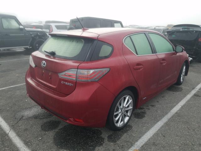 2012 LEXUS CT 200 JTHKD5BH6C2091375