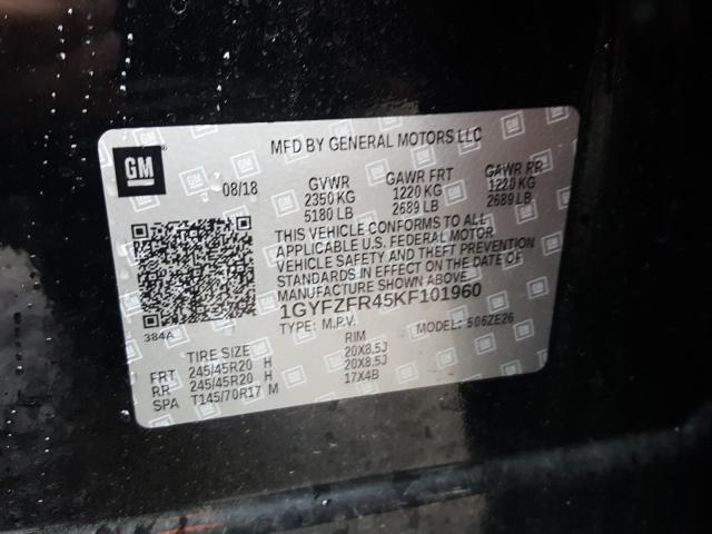 2019 CADILLAC XT4 SPORT 1GYFZFR45KF101960