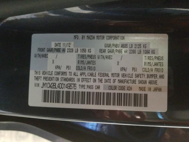 2013 MAZDA 5 JM1CW2BL4D0149676