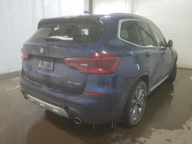 2019 BMW X3 XDRIVE3 5UXTR9C52KLP81649