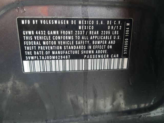 2013 VOLKSWAGEN JETTA TDI 3VWPL7AJ0DM629487