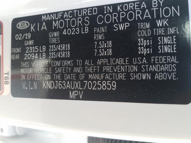 2020 KIA SOUL GT LI KNDJ63AUXL7025859